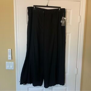 NWT Vince Camuto Classic Black‎ Wide-Leg Pants Size 2X Minimalist